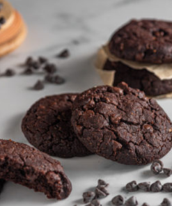 Vegan G/F Double Chocolate Cookies