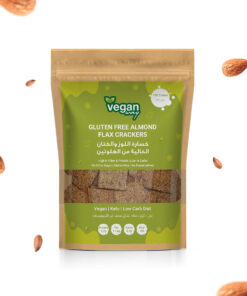 Vegan Almond Flax Crackers