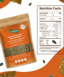 Alternative view of Vegan Multi Seed Crackers