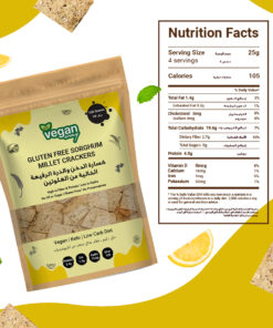 Alternative view of Vegan Millet Crackers