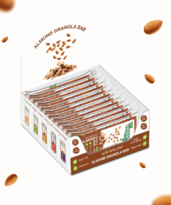 Pack of 12 Vegan Almond Granola Bars
