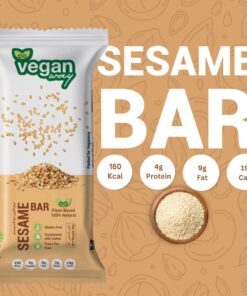Alternative view of Pack of 12 Vegan Sesame Bars