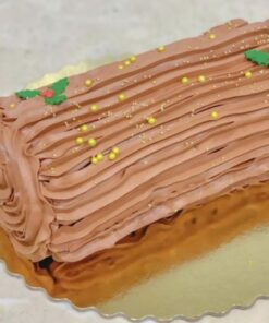 Yule Log Cake