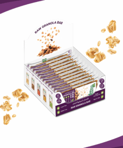 Pack of 12 Vegan Raw Granola Bar Dispenser