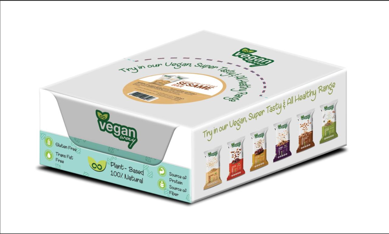 Pack of 12 Vegan Sesame Bars