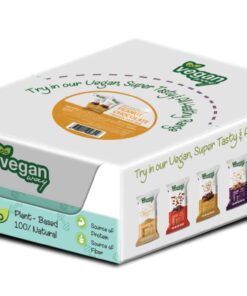 Pack of 12 Vegan Protein Peanut Chocolate Bars