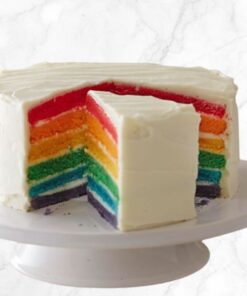 Vegan Rainbow Cake