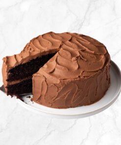 Vegan Dark  Chocolate Lotus Biscoff Cake