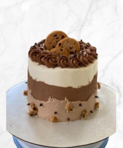 Supreme Vegan Chocolate Chip  Cookie Cake